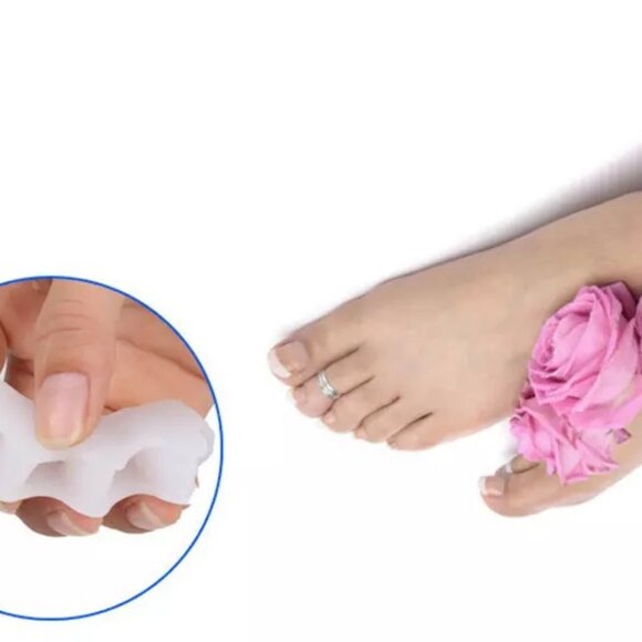 Toe Alignment Bunion Pain Relief Spacers Straightener Spreader - Picture 8 of 16
